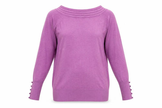 Womens UK Size 16 Marks Purple Pullover Jumper