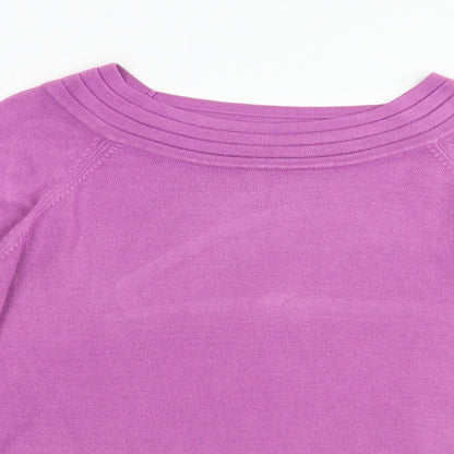 Womens UK Size 16 Marks Purple Pullover Jumper
