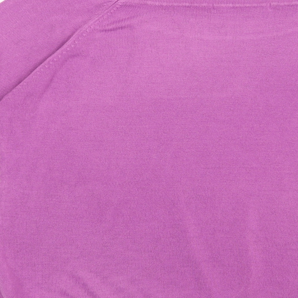 Womens UK Size 16 Marks Purple Pullover Jumper