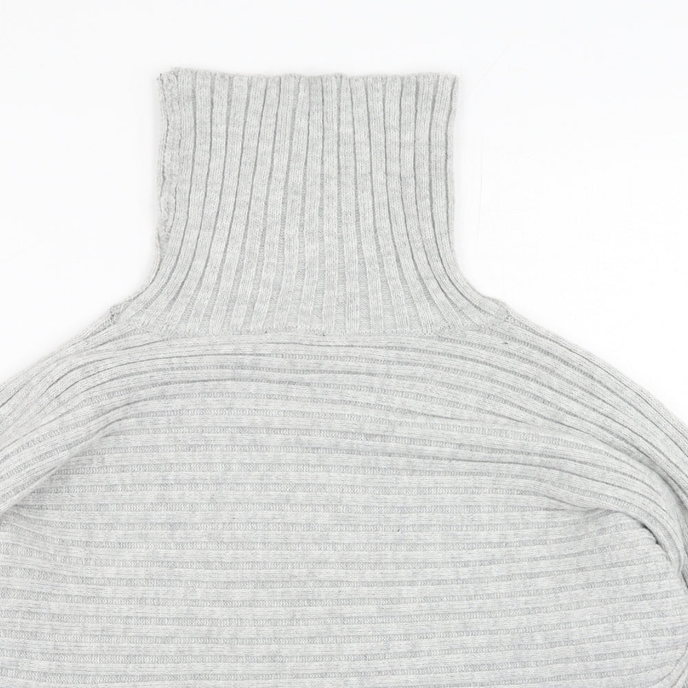 Womens UK Size L New Look Grey Pullover Jumper