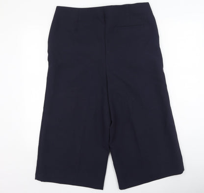 Womens UK Size 16 Marks and Spencer Regular Fit  Blue Trousers
