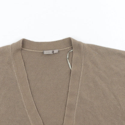 Womens UK Size 12 TU Brown Cardigan Jumper