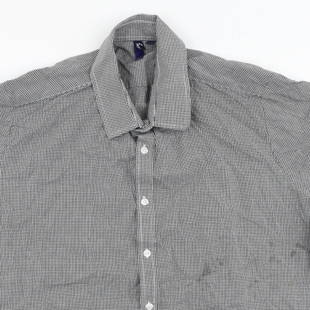 Premier Mens Multicoloured Check Cotton  Polo Size XL Collared