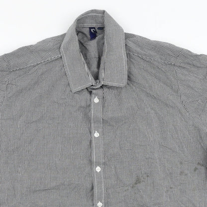 Premier Mens Multicoloured Check Cotton  Polo Size XL Collared