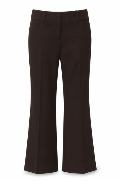 Womens UK Size 12 AMARANTO Regular Fit  Brown Trousers