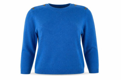 Womens UK Size 16 George Blue Pullover Jumper