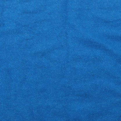 George Womens Blue Crew Neck  Acrylic Pullover Jumper Size 16