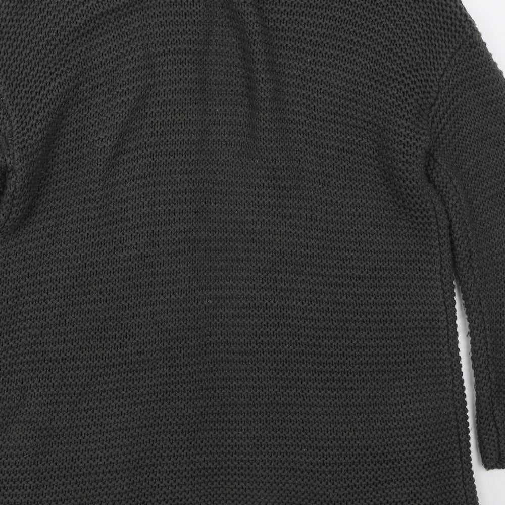 Womens UK Size S Atmosphere Grey Cardigan Jumper