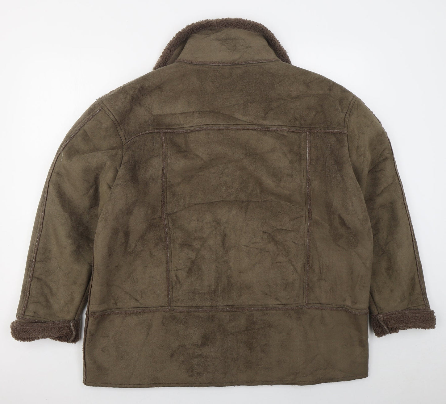 Urban Spirit Womens Brown   Jacket  Size XL  Zip