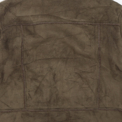 Urban Spirit Womens Brown   Jacket  Size XL  Zip