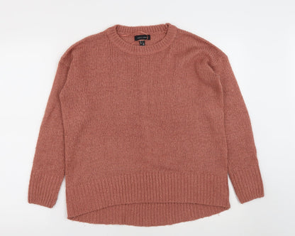 Womens UK Size S New Look Pink Pullover Jumper