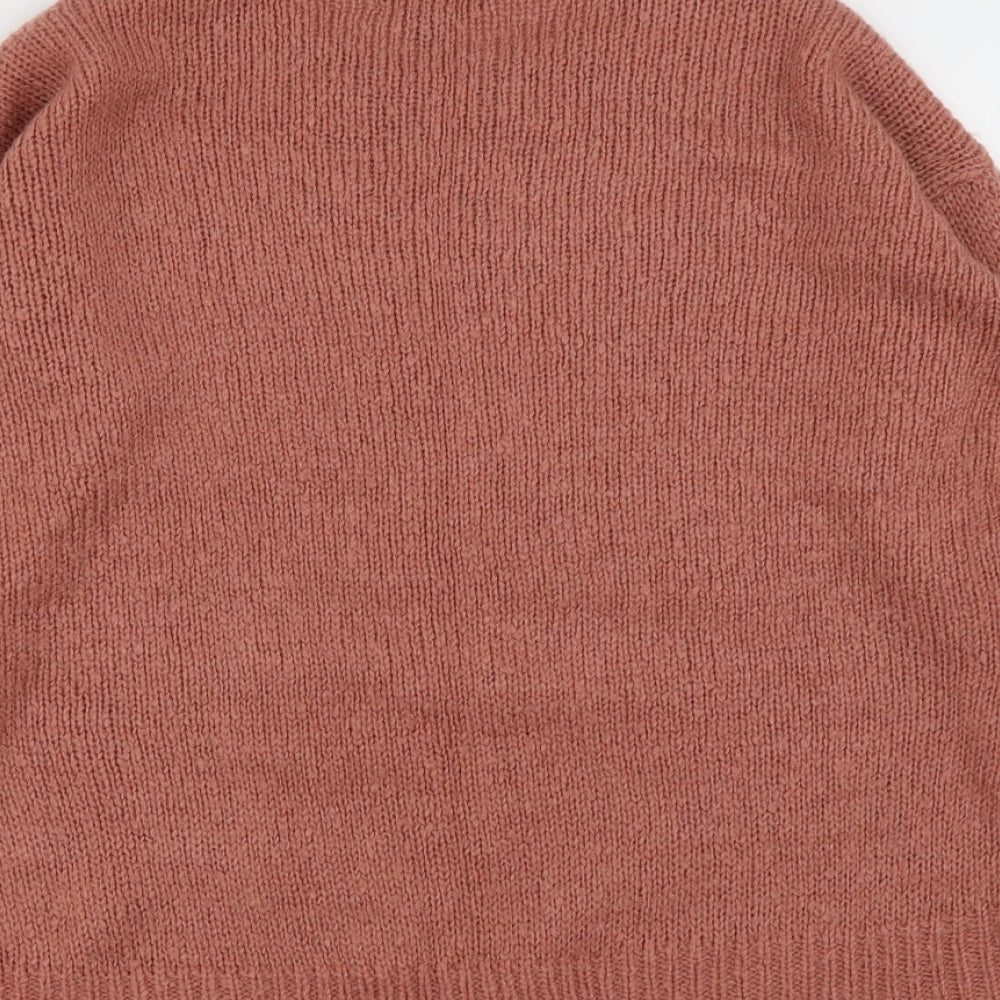 Womens UK Size S New Look Pink Pullover Jumper