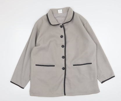 Preworn Womens Grey   Jacket Coatigan Size M