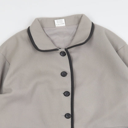 Preworn Womens Grey   Jacket Coatigan Size M