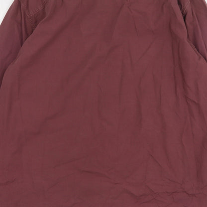Mens UK Size L Gap Purple  Button-Up Long Sleeve Casual Shirt