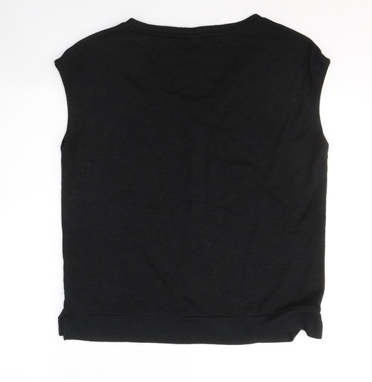 Mens UK Size S Gap Black  T-Shirt