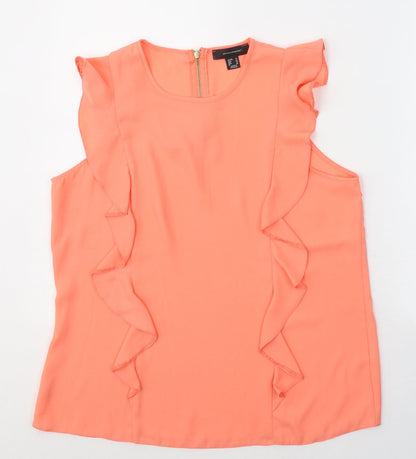 Womens UK Size 14 Atmosphere Pink Basic Blouse