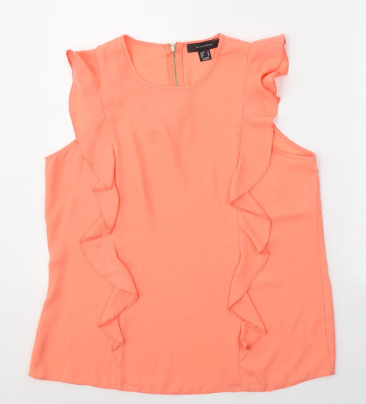 Womens UK Size 14 Atmosphere Pink Basic Blouse
