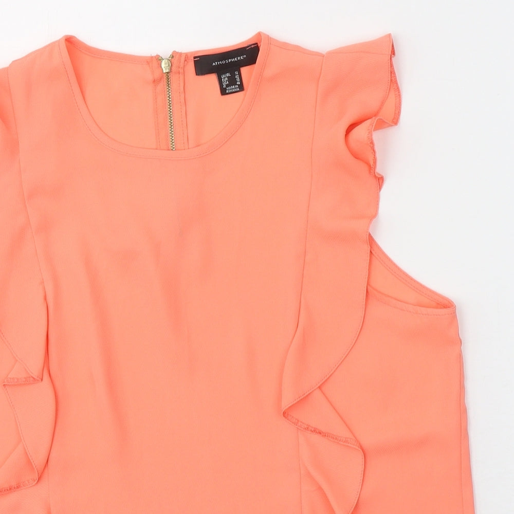 Womens UK Size 14 Atmosphere Pink Basic Blouse