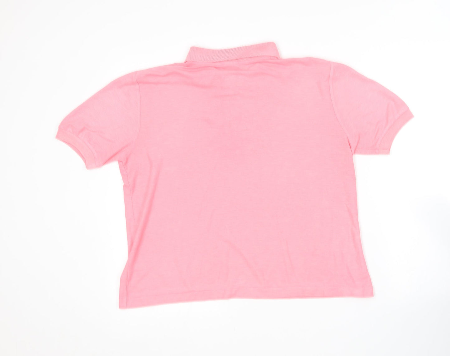 Womens UK Size 16 Littlewoods Pink Basic Polo
