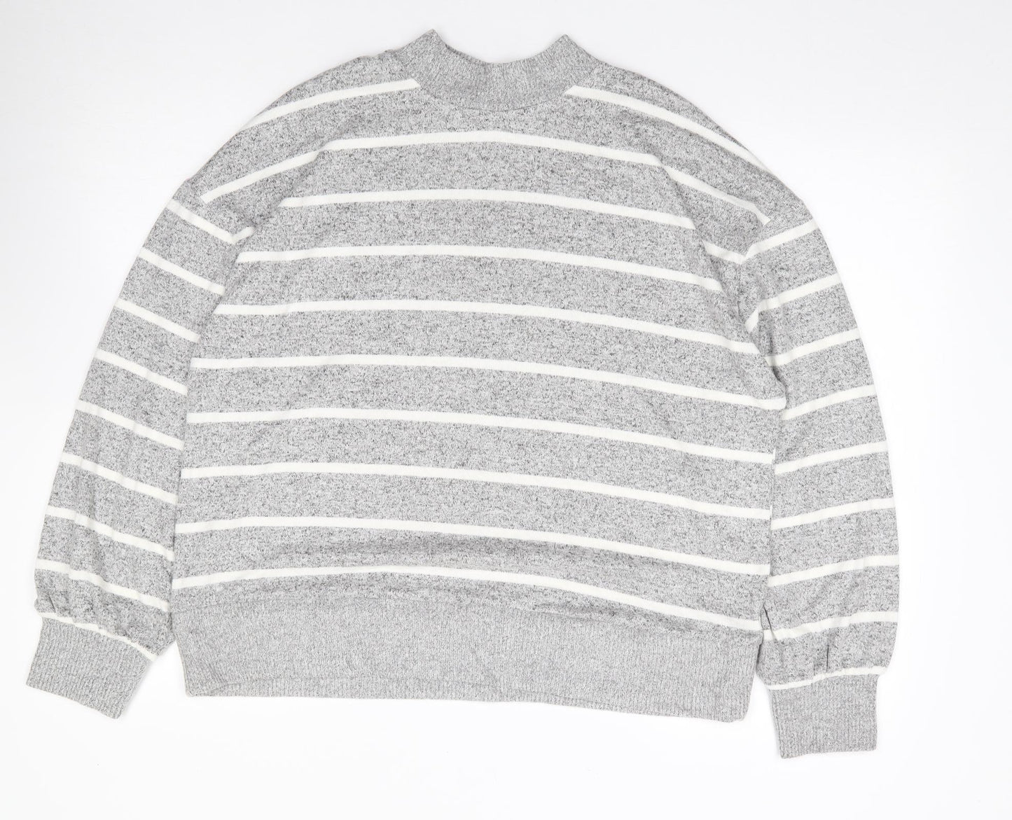 Womens UK Size 14 Marks and Spencer Grey Pullover Jumper