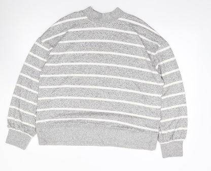 Womens UK Size 14 Marks and Spencer Grey Pullover Jumper