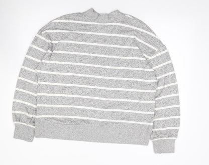Womens UK Size 14 Marks and Spencer Grey Pullover Jumper