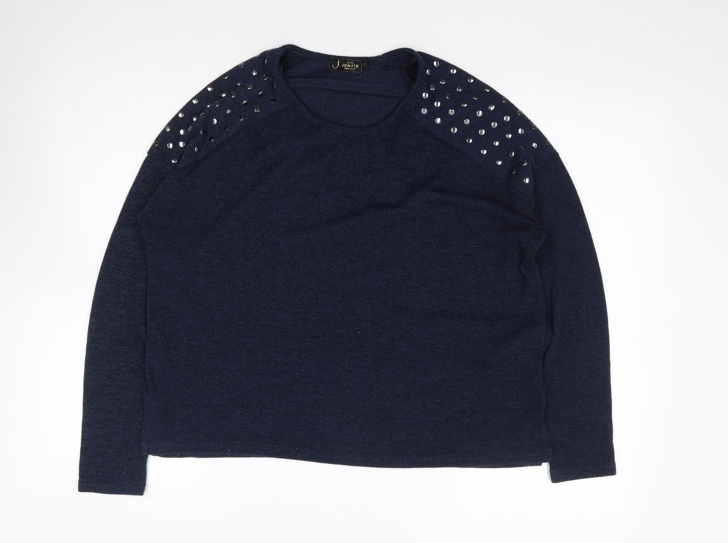 Womens UK Size 12 New Look Blue Pullover Jumper