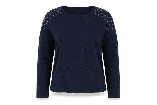 Womens UK Size 12 New Look Blue Pullover Jumper