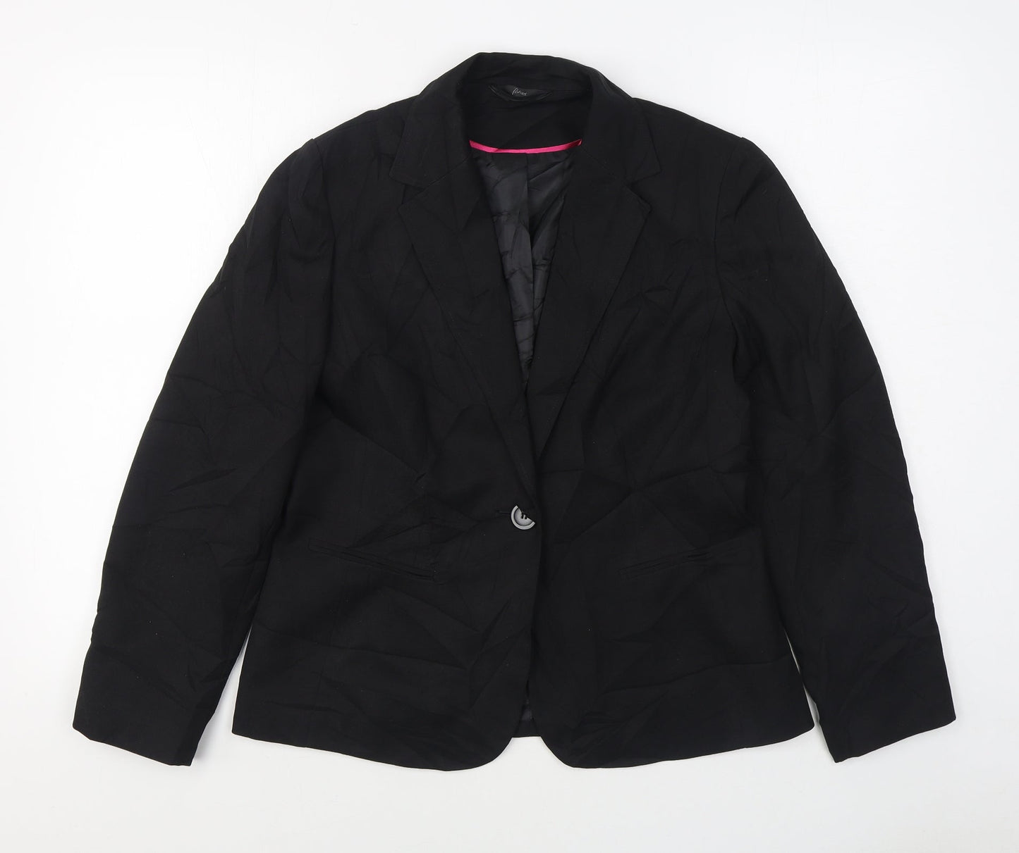 Womens UK Size 12 BHS Black Jacket