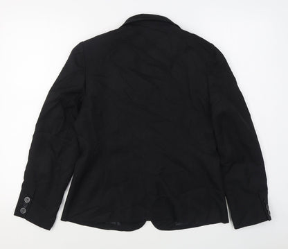 Womens UK Size 12 BHS Black Jacket