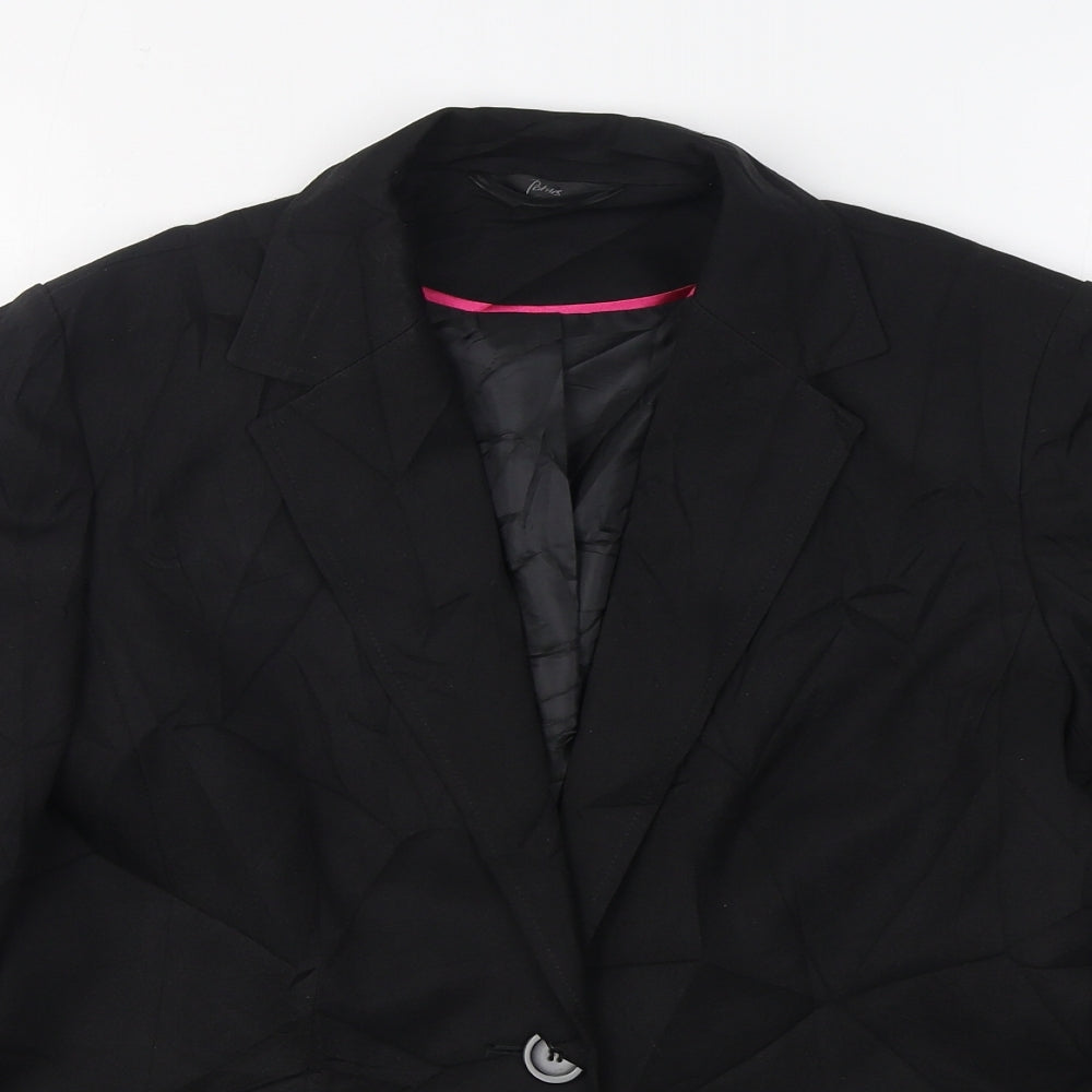 Womens UK Size 12 BHS Black Jacket
