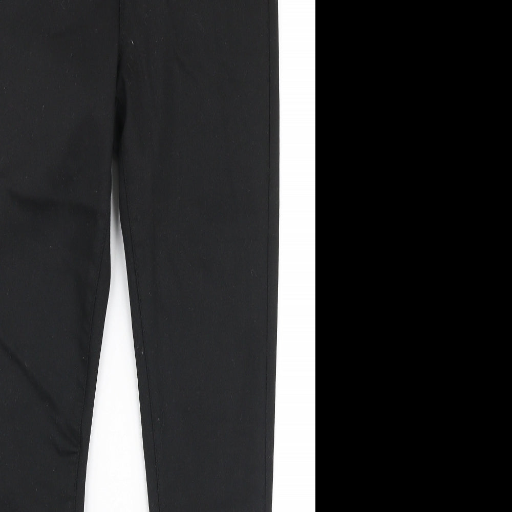 Denim Co Womens Black  Polyester Skinny Jeans Size 8 L28 in Slim Zip