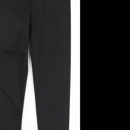 Denim Co Womens Black  Polyester Skinny Jeans Size 8 L28 in Slim Zip