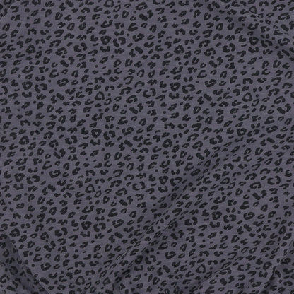 NEXT Girls Grey Animal Print 100% Cotton Pullover Sweatshirt Size 11 Years  Pullover