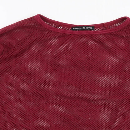 Atmosphere Womens Purple Round Neck  Polyester Pullover Jumper Size 14