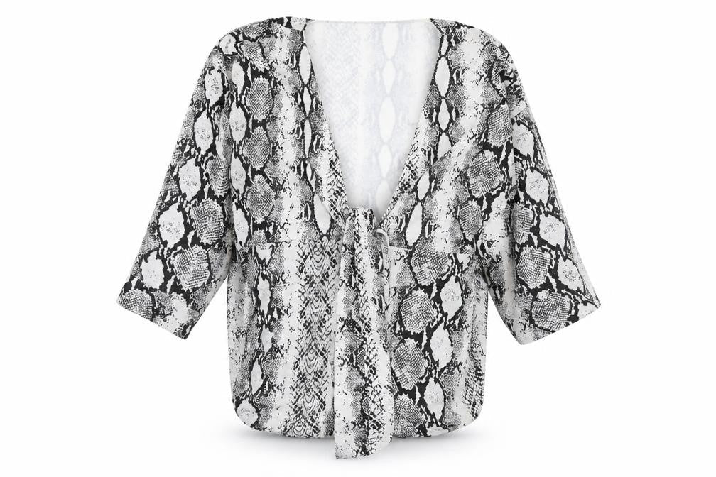 Womens UK Size 14 PRETTYLITTLETHING White Basic Blouse