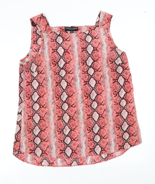 Womens UK Size 12 Dorothy Perkins Pink Tunic Tank