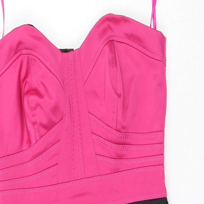 South Womens Pink  Polyester A-Line  Size 10  Sweetheart