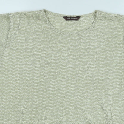 Womens UK Size 16 SARAH HAMILTON Green Pullover Jumper