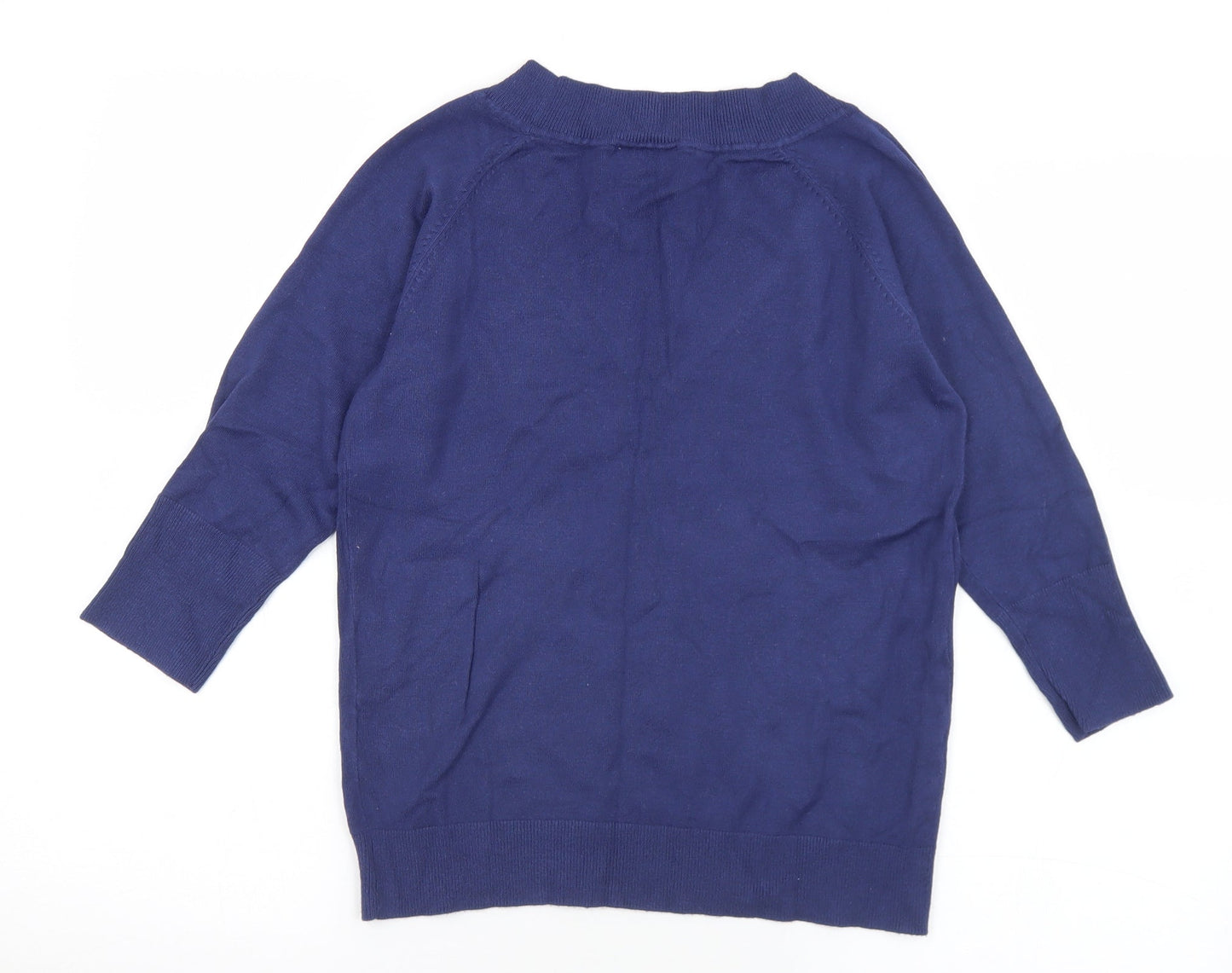 Womens UK Size 12 Atmosphere Blue Pullover Jumper