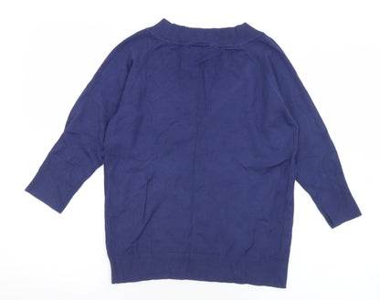 Womens UK Size 12 Atmosphere Blue Pullover Jumper