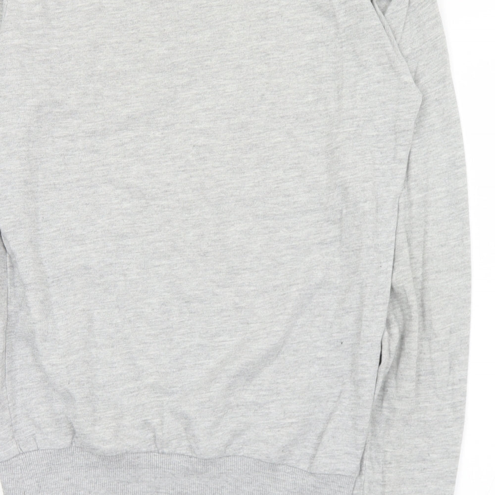 Sesame Street Mens Grey  Polyester Pullover Sweatshirt Size XS   - Cookie Monster