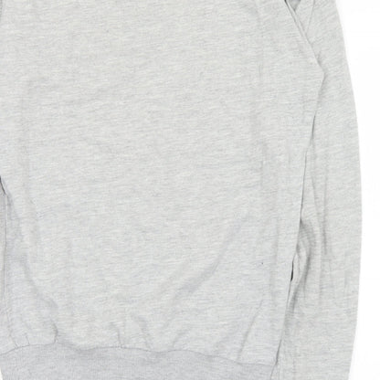Sesame Street Mens Grey  Polyester Pullover Sweatshirt Size XS   - Cookie Monster