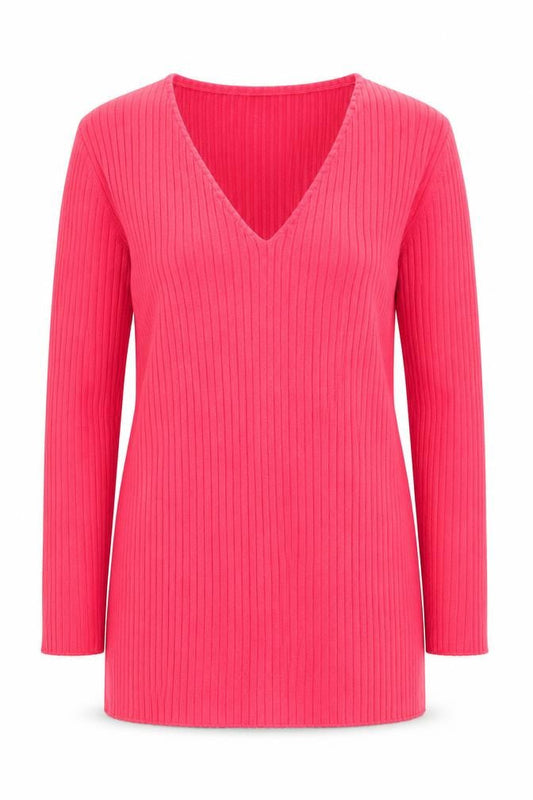 Womens UK Size 12 M&Co Pink Pullover Jumper