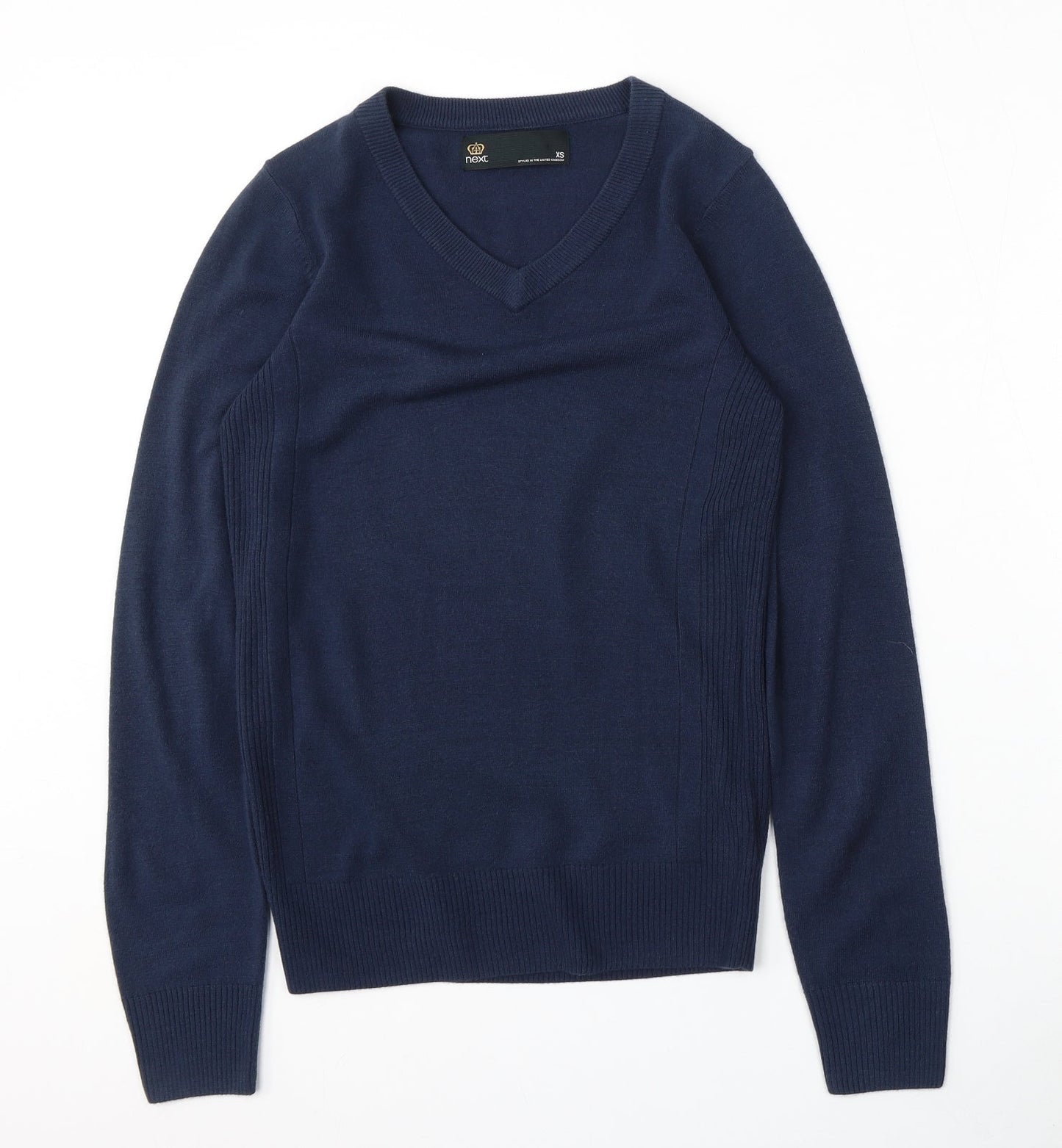 Womens UK Size XS NEXT Blue Pullover Jumper