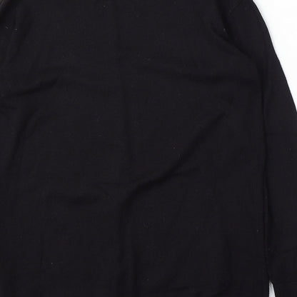 Womens UK Size XS H&M Black Pullover Jumper