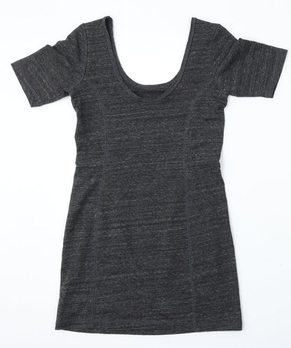 Womens UK Size 8 Topshop Grey Pullover Jumper