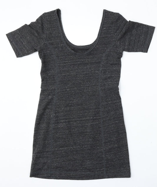 Womens UK Size 8 Topshop Grey Pullover Jumper