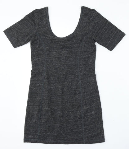 Womens UK Size 8 Topshop Grey Pullover Jumper